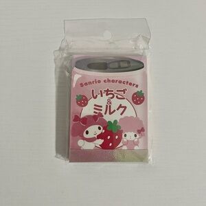 Sanrio Pink Strawberry Mini Notepad